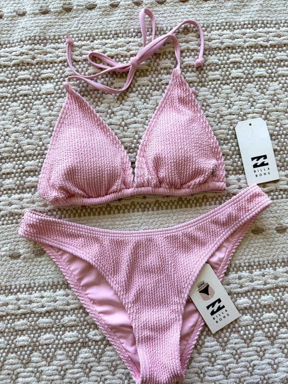 🔥🔥BILLABONG - SUMMER HIGH REMI SLIDE TRIANGLE HIKE BIKINI SET🔥🔥